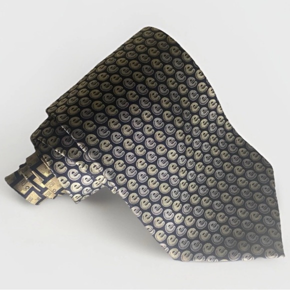 Vintage Vicky Davis Silk Email Tie Y2K Unique Geek Power Necktie Preppy Rare - Picture 1 of 5